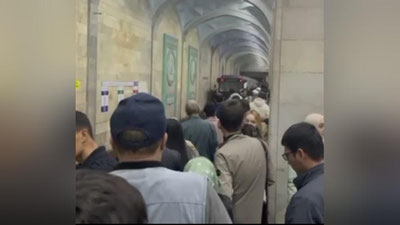 'Toshkent metropolitenining Navoiy bekatida poezd to`xtab qoldi (video)'ning rasmi