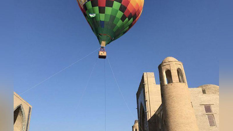 'Қадим Бухорода биринчи марта ҳаво шари учирилди'ning rasmi