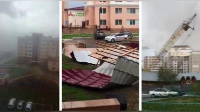 Изрображение 'УРАГАННЫЙ "АПОКАЛИПСИС" В АСТАНЕ: ВИДЕО'