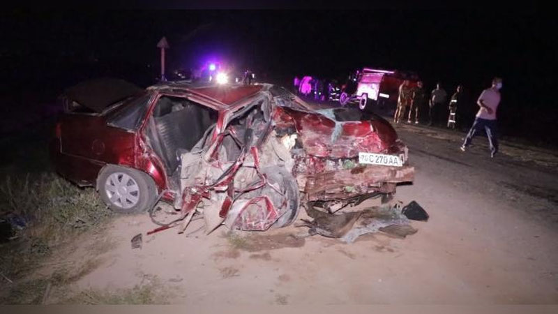 Изрображение 'Страшное ДТП в Кашкадарье унесло жизни 7 человек'