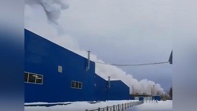 'Leningrad viloyatidagi “Poliplast” zavodida portlash sodir bo`ldi 'ning rasmi