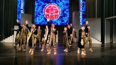 '​O`zbekiston Mudofaa vazirligi KVN terma jamoasi xalqaro festivalda ikkinchi o`rinni qo`lga kiritdi'ning rasmi