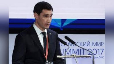'Туркман президентининг ўғли яна парламентга ўз номзодини қўйди'ning rasmi