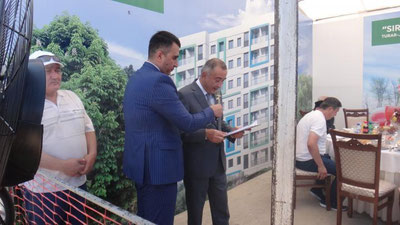 'Sergeli tumanida yangi massiv qurilishi boshlandi (video)'ning rasmi