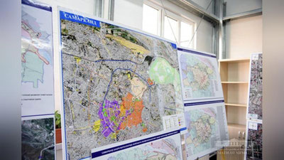 Изрображение 'ШАВКАТ МИРЗИЁЕВ ОЗНАКОМИЛСЯ С ПРОЕКТАМИ "SAMARKAND CITY"'