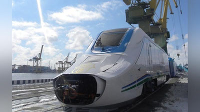 Изрображение 'ЧЕТВЕРТЫЙ ИСПАНСКИЙ СКОРОСТНОЙ ПОЕЗД  НАПРАВЛЯЕТСЯ В УЗБЕКИСТАН'