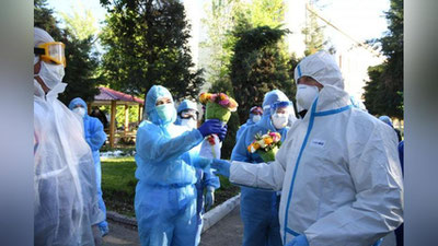 'O`zbekistonda koronavirusdan sog`ayganlar  95 ming nafardan oshdi'ning rasmi