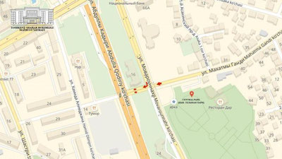 'Toshkentda ikki markaziy ko`cha oralig`ida yangi yo`l ochilmoqda'ning rasmi