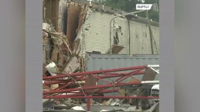 Изрображение 'Видео: Последствия мощного торнадо в США'