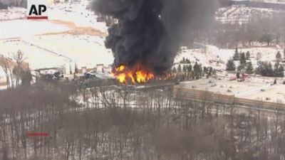 'AQShdagi plastmassa zavodida katta yong`in ro`y berdi 'ning rasmi