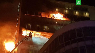 'Ирландияда меҳмонхона ёниб кетди'ning rasmi