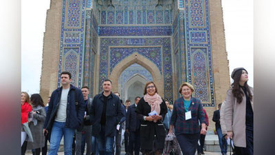 '“Samarqand bir vaqtning o`zida ikki zamonni — tarix va bugunni ko`rish imkonini beradi”'ning rasmi