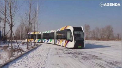 Изрображение 'В КИТАЕ ПРОТЕСТИРОВАЛИ ТРАМВАЙ БЕЗ РЕЛЬСОВ И ВОДИТЕЛЯ (ВИДЕО)'