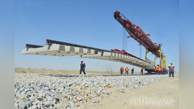 Изрображение 'ВЕДЕТСЯ АКТИВНАЯ РАБОТА НАД ПРОКЛАДКОЙ ЖЕЛЕЗНОЙ ДОРОГИ ИЗ УРГЕНЧА В ХИВУ'