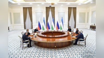 'Shavkat Mirziyoev Valentina Matvienkoni qabul qildi'ning rasmi