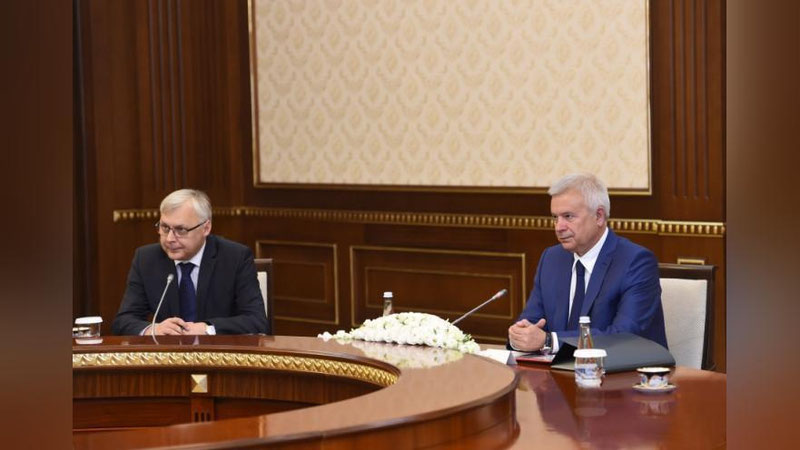 Изрображение 'ПРЕЗИДЕНТ УЗБЕКИСТАНА ОБСУДИЛ С ГЛАВОЙ "ЛУКОЙЛ" СОВМЕСТНЫЕ ПРОЕКТЫ'