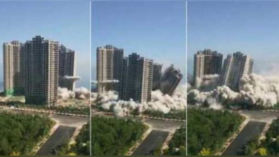 Изрображение 'В КИТАЕ ПРОИЗВЕЛИ ГРАНДИОЗНЫЙ СНОС 30-ЭТАЖНЫХ ЗДАНИЙ (ВИДЕО)'