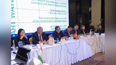 '​Markaziy Osiyoda suvdan foydalanish masalalari muhokamasiga bag`ishlangan forum davom etmoqda'ning rasmi