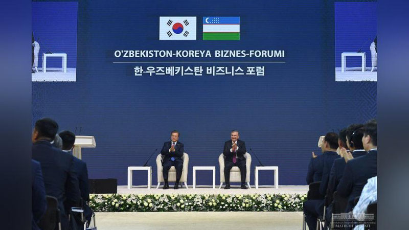 Изрображение 'НА УЗБЕКСКО-КОРЕЙСКОМ БИЗНЕС-ФОРУМЕ ПОДПИСАНЫ СОГЛАШЕНИЯ НА $12 МЛРД'