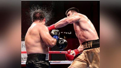 'Bahodir Jalolov professional boksdagi to`rtinchi g`alabasiga erishdi'ning rasmi