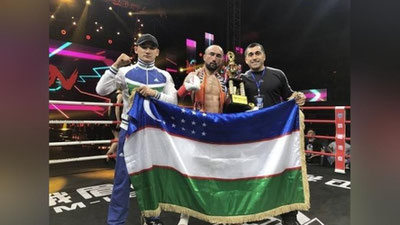 'ANVAR BOYNAZAROV VA ShER MAMAZULUNOV IShTIROKIDA MATBUOT ANJUMANI O`TKAZILADI'ning rasmi