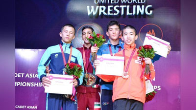 'Osiyo chempionatining birinchi kunida o`zbekistonlik sportchilar oltita medal qo`lga kiritishdi'ning rasmi