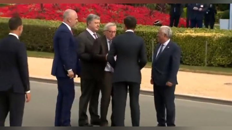 Изрображение 'ВИДЕО С ШАТАЮЩИМСЯ ГЛАВОЙ ЕВРОКОМИССИИ ВЫЗВАЛО БУРНУЮ РЕАКЦИЮ В СЕТИ'