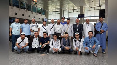 'Qur`on musobaqasi ishtirokchilari Umra safariga yo`l oldilar'ning rasmi
