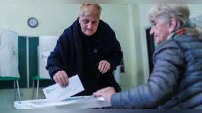 'Gruziyada prezident saylovlari bo`lib o`tmoqda 'ning rasmi