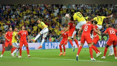 'Angliya penaltilar seriyasida Kolumbiyadan ustun keldi'ning rasmi