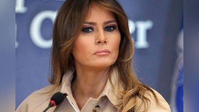 'Melaniya Tramp turmush o`rtog`ining migrasiya siyosatini tanqid qildi'ning rasmi