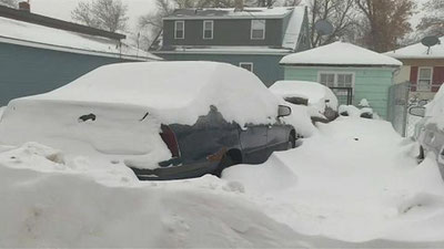 'AQShda qor bo`ronlari kuzatilmoqda 'ning rasmi