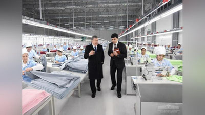 'Namangan shahridagi to`qimachilik korxonasi ko`p tarmoqli klasterga aylanmoqda'ning rasmi