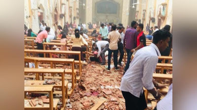 'Shri-Lankadagi portlashlar uchun javobgarlikni IShID o`z zimmasiga oldi 'ning rasmi