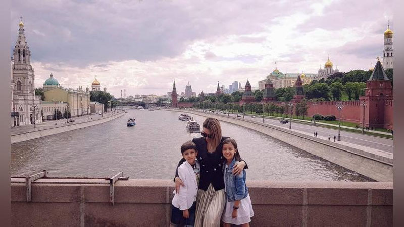 '​Lola farzandlari bilan Moskva sayohatida(Foto) 'ning rasmi