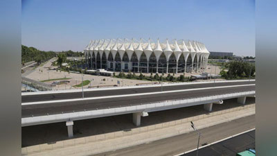 Изрображение 'ФОТО: ПУТЕПРОВОД У СТАДИОНА "БУНЕДКОР" ГОТОВИТСЯ К ОТКРЫТИЮ'