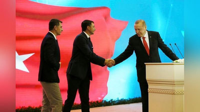 'Эрдўғон "Пахтакор" бош мураббийини эгизаги билан яқин инcони деб таништирди'ning rasmi