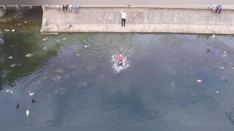 'Dron o`z haloskorini tasvirga oldi (Video)'ning rasmi