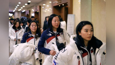 'Шимолий ва Жанубий Корея спортчилари машғулотларда бир-бирини тушунишмади'ning rasmi