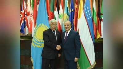 Изрображение 'В ТАШКЕНТЕ ПРОШЛА ВСТРЕЧА ГЛАВ МИД УЗБЕКИСТАНА И КАЗАХСТАНА'