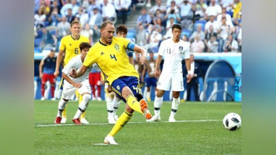 'JCh-2018. VAR texnologiyasi Shvaesiyaning Janubiy Koreyani mag`lub etishida muhim rol o`ynadi'ning rasmi