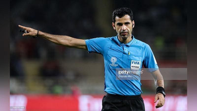 'O`zbekiston - Avstraliya uchrashuvini boshqaradigan hakamlar guruhi ma`lum'ning rasmi