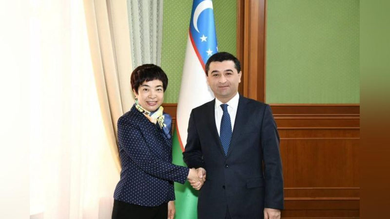 Изрображение 'Посол Китая Цзян Янь завершила работу в Узбекистане'