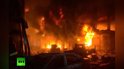 Изрображение 'В БАНГЛАДЕШ ПРИ ПОЖАРЕ ПОГИБЛИ 80 ЧЕЛОВЕК (ВИДЕО)'