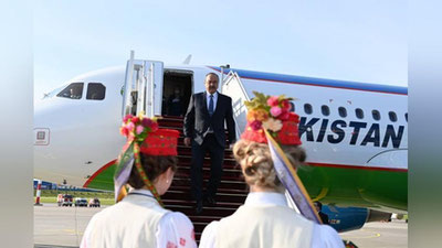 'Abdulla Aripov Belarus prezidenti Aleksandr Lukashenko bilan uchrashdi'ning rasmi