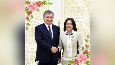 'O`zbek sporti afsonasi Oksana Chusovitina bugun o`z tavallud ayyomini nishonlamoqda'ning rasmi