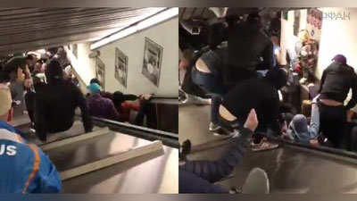 Изрображение 'В РИМСКОМ МЕТРО ОБРУШИЛСЯ ЭСКАЛАТОР: 15 РОССИЯН ПОПАЛИ В БОЛЬНИЦУ (ВИДЕО)'