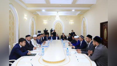 'Ўзбекистон ва Қозоғистон диний байрамларни нишонлаш саналарини бир хиллаштириш бўйича меморандум имзолади'ning rasmi