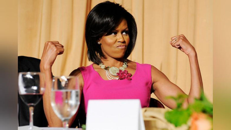 'Ilk marotaba AQShning hurmatli ayoli unvoniga qora tanli Mishel Obama sazovor bo`ldi'ning rasmi