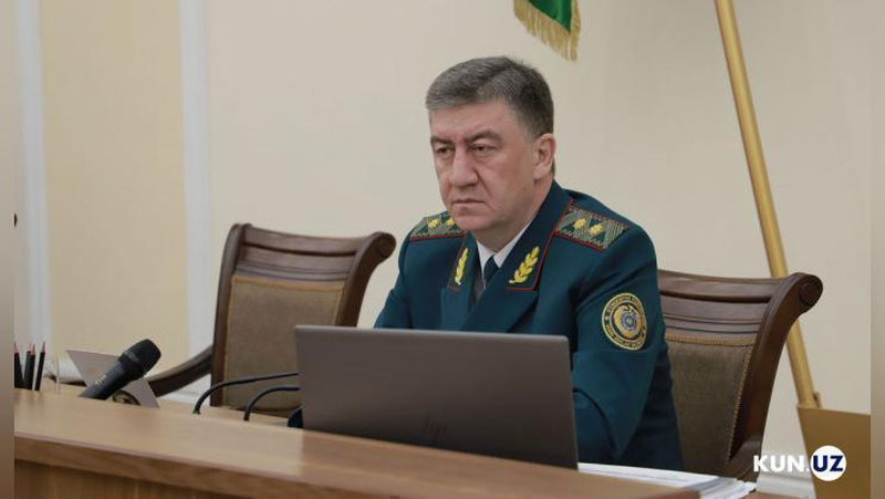 'Po`lat Bobojonov Xorazmda 10 nafar IIV xodimini xizmat vazifasidan ozod qildi'ning rasmi